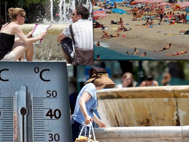 Καύσωνας «θερίζει» τη χώρα