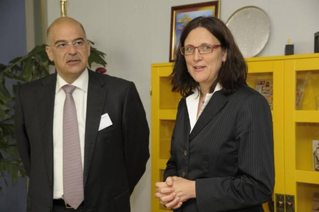 Για το λαθρομεταναστευτικό βρέθηκε ο Δένδιας στις Βρυξέλλες (βίντεο)