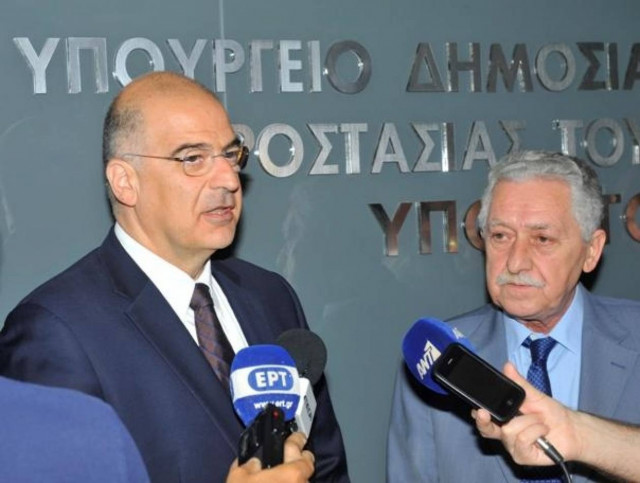 Με τον Φ. Κουβέλη συναντήθηκε σήμερα ο Υπουργός Δημόσιας Τάξης