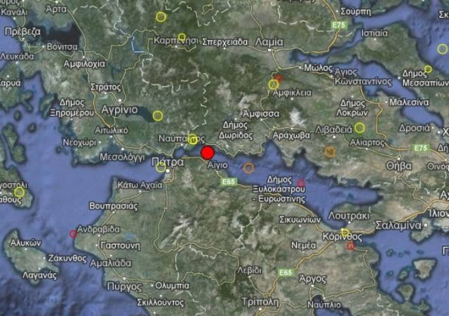 Σεισμός 3,3 Ρίχτερ στο Αίγιο