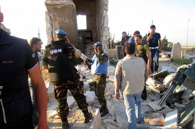 Αναχώρησαν από τη Συρία παρατηρητές του ΟΗΕ