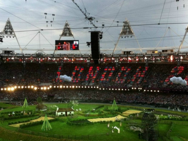 Ολυμπιακοί Αγώνες 2012 - Τελετή έναρξης: Οι πρώτες εικόνες