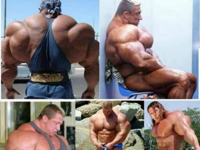 Έχουν γίνει τέρατα από το body building!