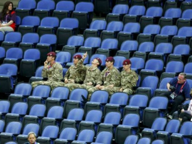 Ολυμπιακοί αγώνες 2012: Επι ποδός ο στρατός για τις άδειες θέσεις!