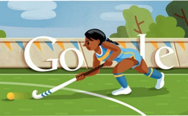 Λονδίνο 2012: Χόκεϊ επί χόρτου στο λογότυπο της Google
