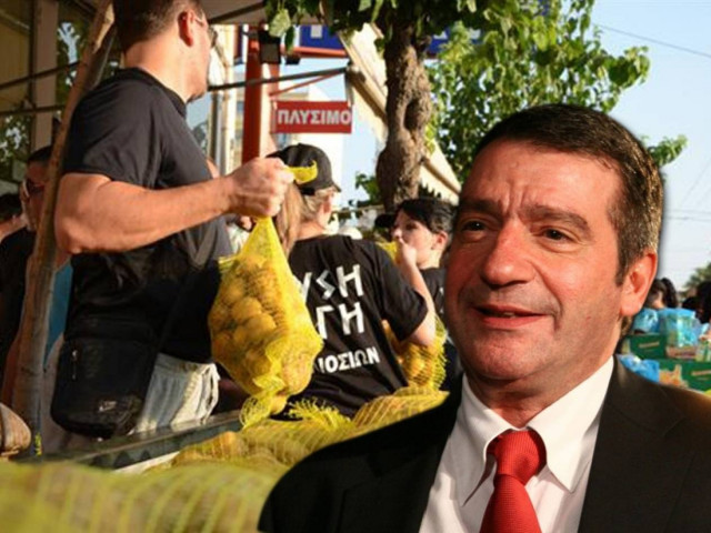 Ο Καμίνης απαγόρευσε τη διανομή δωρεάν τροφίμων από τη Χρυσή Αυγή