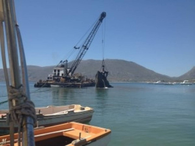 Μονεμβασιά: Ανέλκυση ναυαγίου