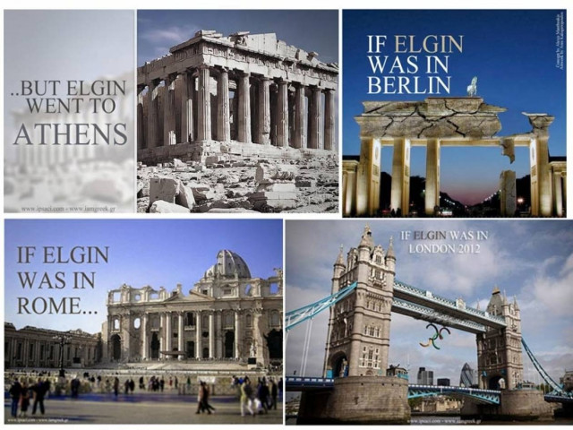 Εάν ο Έλγιν δεν κατέστρεφε τα Μάρμαρα του Παρθενώνα