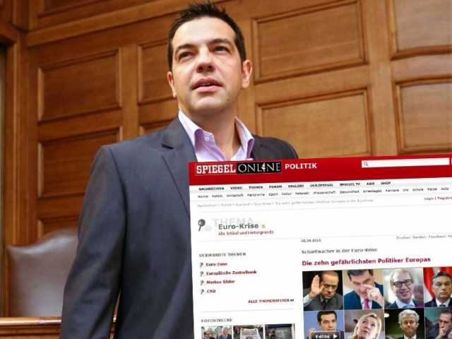 Ο Τσίπρας στους «10 πιο επικίνδυνους πολιτικούς της Ευρώπης»