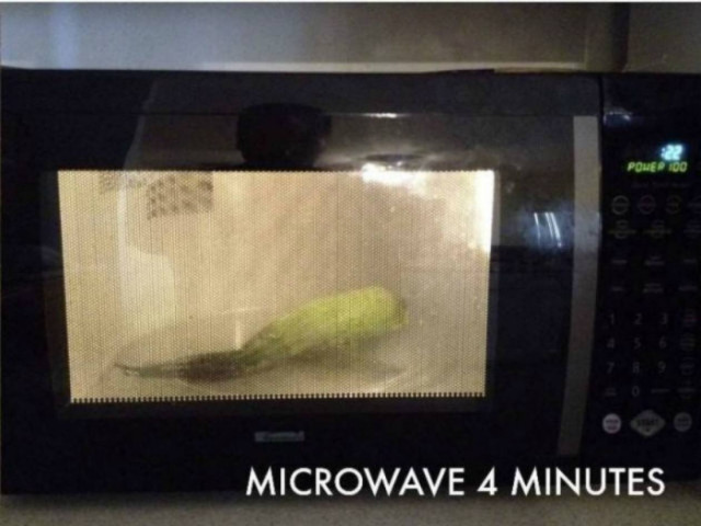 Εκπληκτικό: Τι θα γίνει αν βάλεις φρέσκο καλαμπόκι στα μικροκύματα;