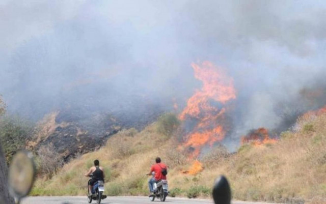 Εμπρησμό βλέπουν οι Αλβανικές Αρχές στα ελληνοαλβανικά σύνορα