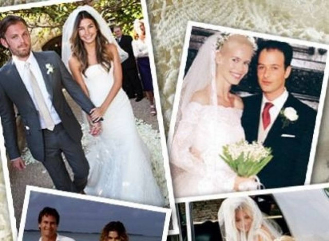 Διάσημα μοντέλα τη μέρα του γάμου τους: Τι φόρεσαν τελικά;