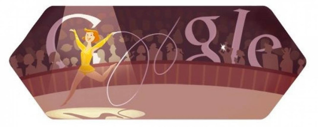 Ολυμπιακοί Αγώνες 2012: Ρυθμική γυμναστική στο doodle της Google