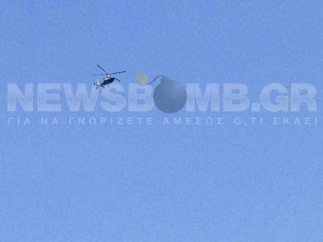 Αποκλειστικό: Αδιάκοπες έρευνες από τo ελικόπτερo στην Πάρο