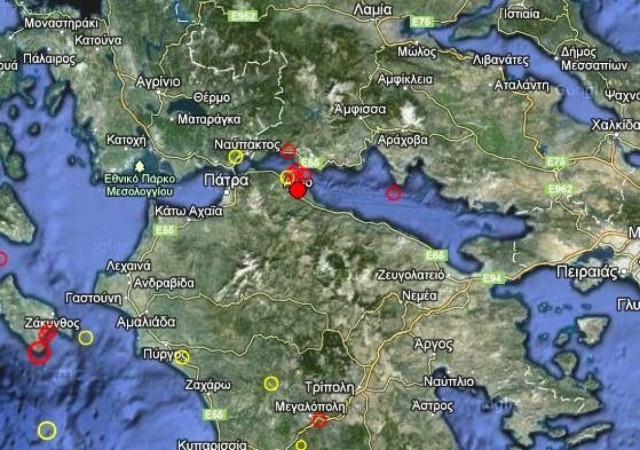 Σεισμός 3,1 Ρίχτερ στο Αίγιο