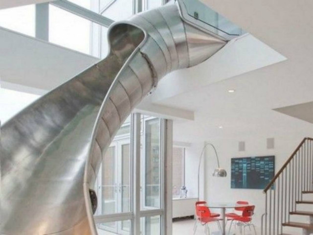 Διαμέρισμα... με τσουλήθρα!