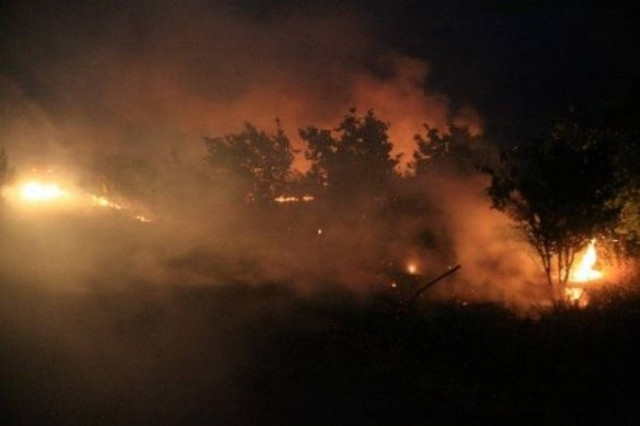 Υπό μερικό έλεγχο η πυρκαγιά στο Ηράκλειο