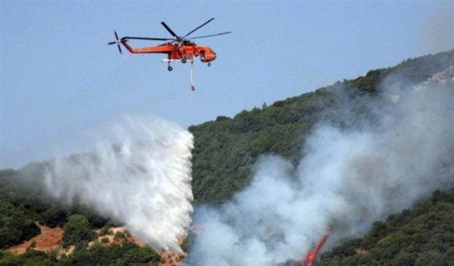 Σε ύφεση τα πύρινα μέτωπα στην Πελοπόννησο