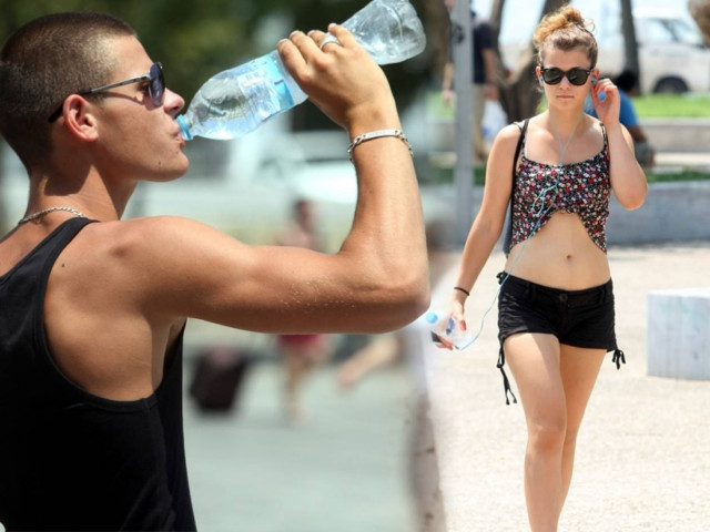 Σε κλοιό καύσωνα η χώρα