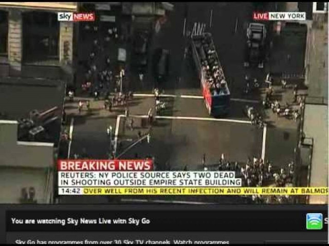 Ν.Υόρκη: Από σφαίρες αστυνομικών οι τραυματίες στο Εmpire State