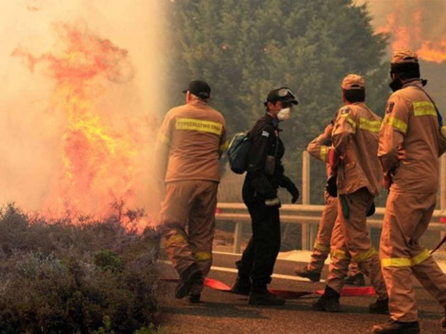 Πύρινα μέτωπα σε όλη τη χώρα