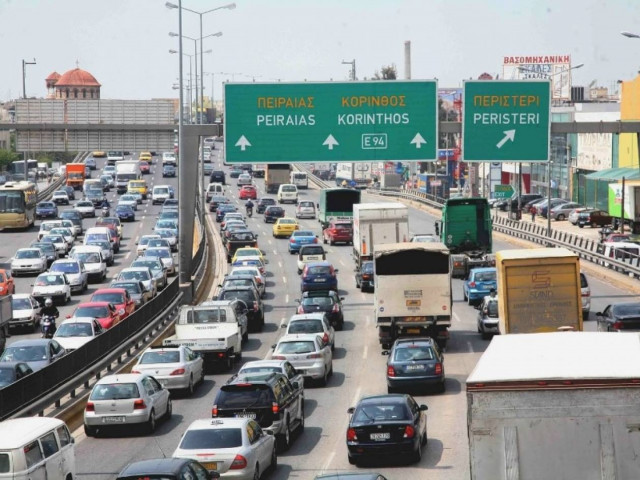 Κυκλοφοριακές ρυθμίσεις στην Αθηνών - Κορίνθου