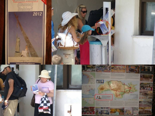 Αντιδράσεις για τον τουριστικό χάρτη της Σάμου στα τουρκικά!