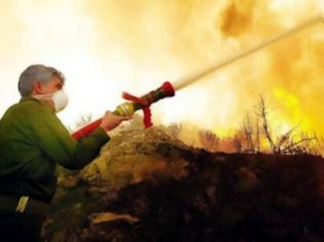 Πυρκαγιά στη Σκάλα Λακωνίας