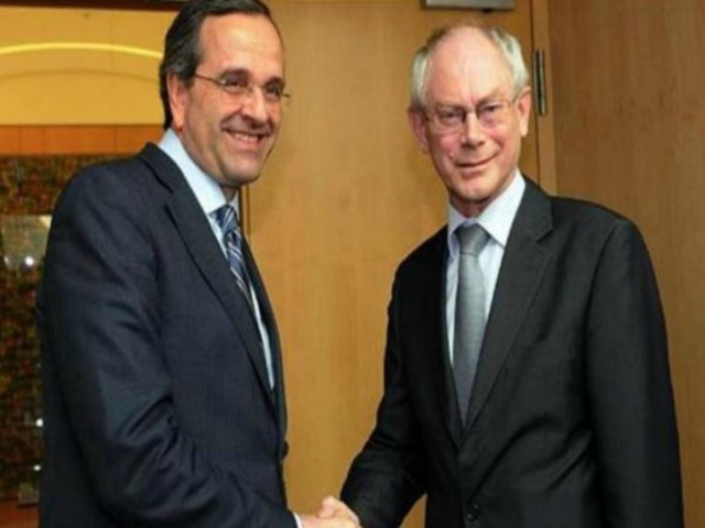 Επαφές με Σαμαρά και Μόντι θα έχει ο Βαν Ρομπέι