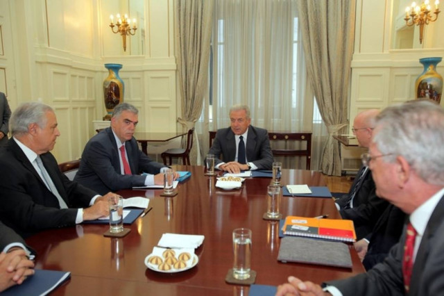 Συνάντηση Αβραμόπουλου για τον Αδριατικό αγωγό φυσικού αερίου