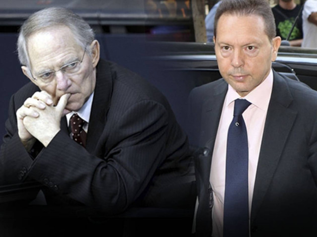 Ολοκληρώθηκε η συνάντηση Στουρνάρα – Σόιμπλε