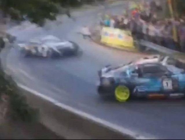 Βίντεο: Γλύτωσε παρά τρίχα!