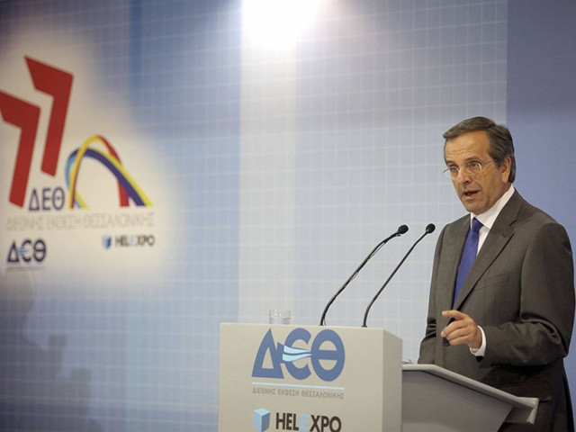 Σαμαράς στη ΔΕΘ: Ήρθα να σας πω την αλήθεια