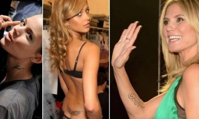 Τα πιο διάσημα μοντέλα και τα τατουάζ τους!
