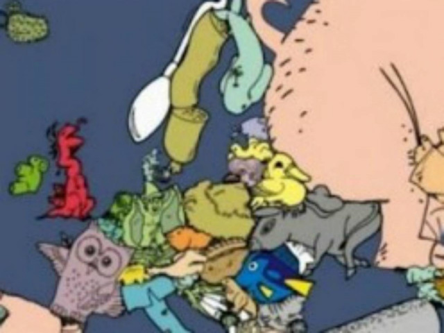 Δείτε με τι μοιάζουν οι ευρωπαϊκές χώρες!