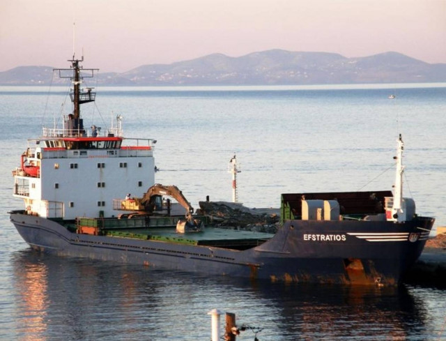 Προσάραξη φορτηγού πλοίου στο Νότιο Ευβοϊκό