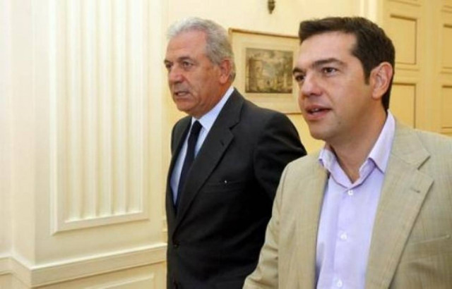 Συνάντηση Δ. Αβραμόπουλου με τον Α. Τσίπρα