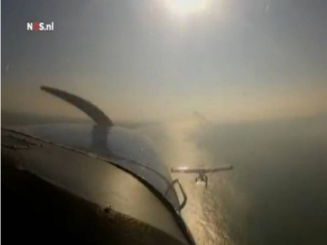 Βίντεο: Ατύχημα στον αέρα! Γλύτωσαν από θαύμα