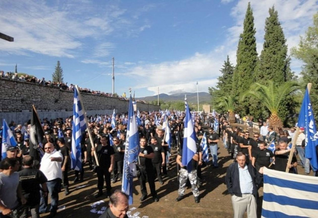 Βίντεο: Η Χρυσή Αυγή στο Μελιγαλά