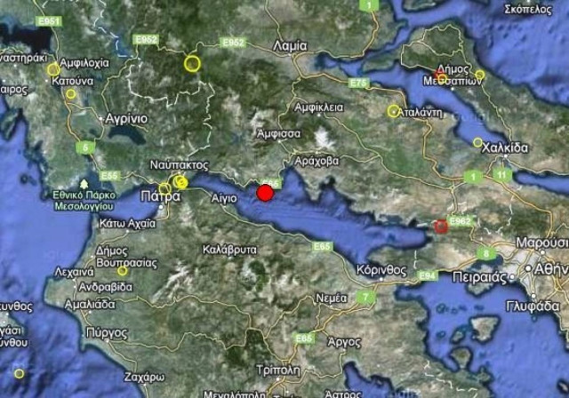 Σεισμός 3,4 Ρίχτερ στο Γαλαξίδι