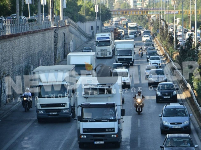 Χάος στους δρόμους της Αθήνας (ΦΩΤΟ+ΒΙΝΤΕΟ)