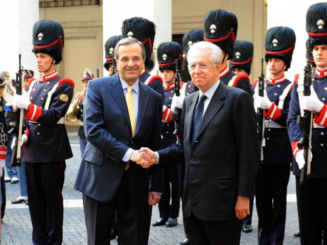 Ολοκληρώθηκε η συνάντηση Σαμαρά-Μόντι