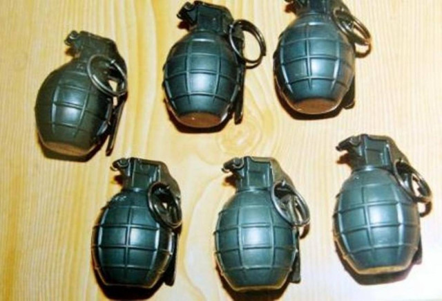 Βρέθηκε κρύπτη με χειροβομβίδες στο κέντρο των Σερρών