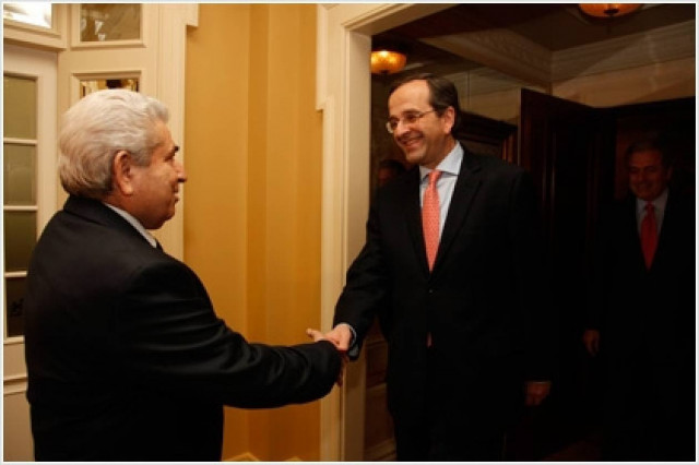 Συνάντηση Σαμαρά-Χριστόφια αύριο Τρίτη