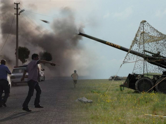 Βομβαρδίζουν οι Τούρκοι τους Σύρους