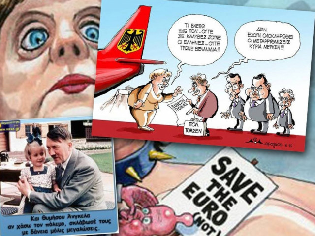 Χαμός σε Facebook και Twitter για την άφιξη της Μέρκελ