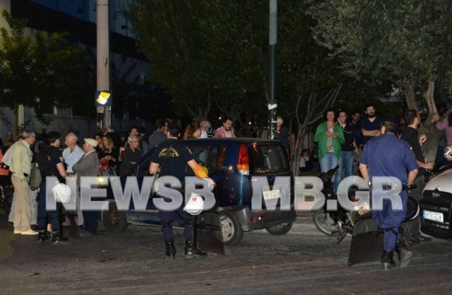 Διαμαρτυρία έξω από το «Χυτήριο» - Επί ποδός αστυνομικές δυνάμεις