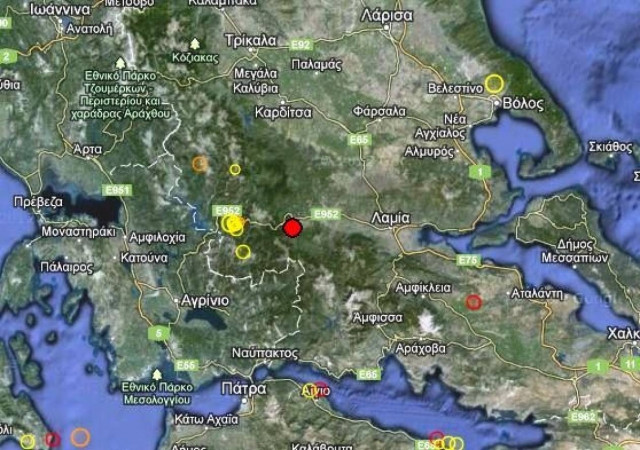 Σεισμός 3,2 Ρίχτερ στο Καρπενήσι