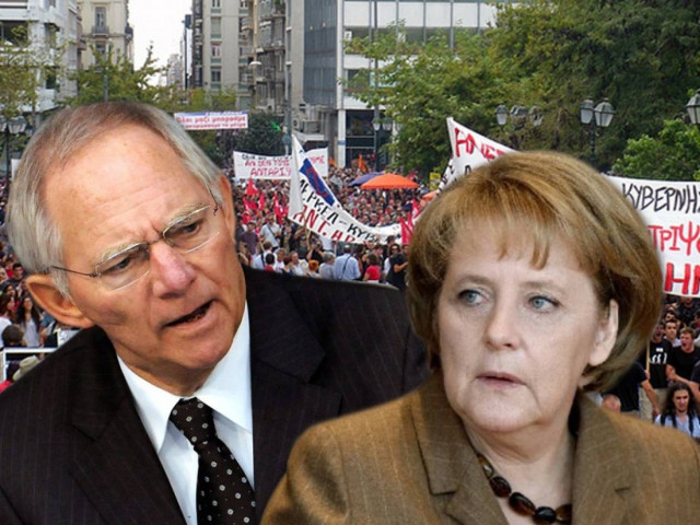 Σόιμπλε: Αυτοί που διαδήλωσαν στην Αθήνα είναι μειοψηφία