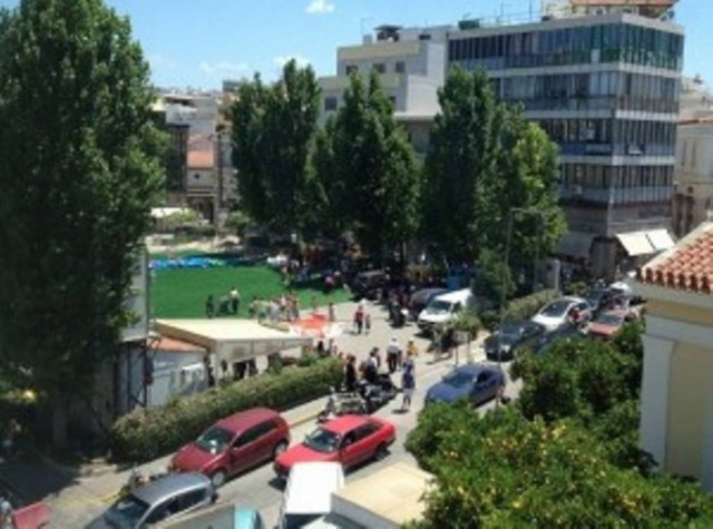 Κυκλοφοριακό κομφούζιο στη Χαλκίδα